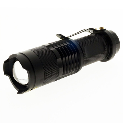 Bolsillo que enfoca la linterna llevada, linterna de intensidad alta 200LM de 3W LED