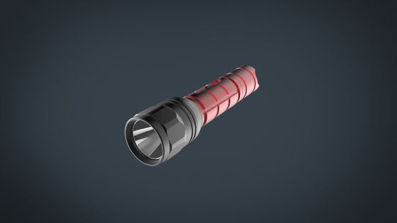 linterna del grupo de trabajo del bombero de la prenda impermeable 6W con la batería recargable 18650