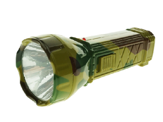 La talla 1W práctica LED enchufa la antorcha recargable IPX3 10 horas de tiempo de ejecución ligero