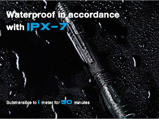 Resistencia de agua al aire libre de la linterna de LED IPX7 de la pluma táctica 0.8W de potencia de salida