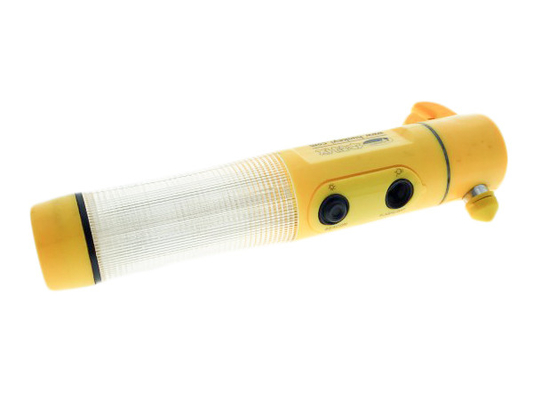Color del amarillo de la linterna de LED de la emergencia de las pilas AA para la iluminación de la alarma