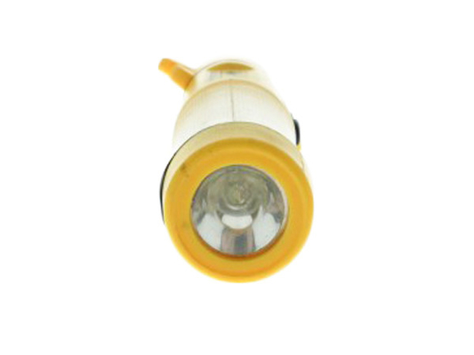 Color del amarillo de la linterna de LED de la emergencia de las pilas AA para la iluminación de la alarma