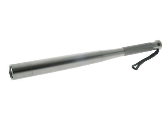 Material al aire libre de la aleación de aluminio de la antorcha de la seguridad de la linterna de la seguridad del bastón LED de la seguridad