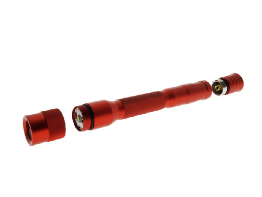 Material 2 de la aleación de aluminio de la linterna de la pluma del Cree LED del superpoder * pilas AAA