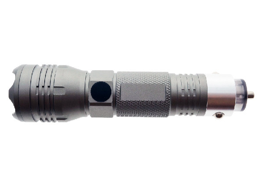 12V - coche 24V que carga el material recargable de la aleación de aluminio de la linterna de LED