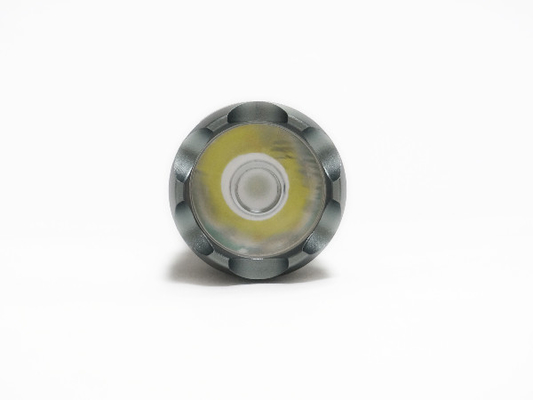 Tipo recargable rojo/de la plata interruptor de Starlite EDC de la linterna de LED de botón