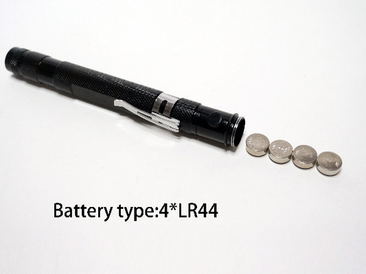 Penlight llevado telescopio con el tipo plano impermeable de la lente del clip IP44 del bolsillo