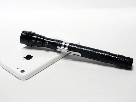 2 la prenda impermeable telescópica de la linterna 120cd IPX4 de la pluma del imán LED coge las herramientas