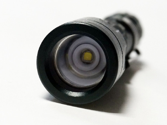 Aero- linterna del llavero de la prenda impermeable del grado, mini color del negro de la antorcha del llavero