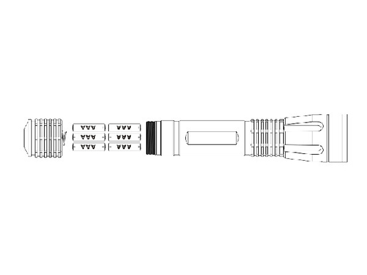 Antorcha que acampa llevada 500 lúmenes, la linterna que acampa más brillante del aero- grado A7075