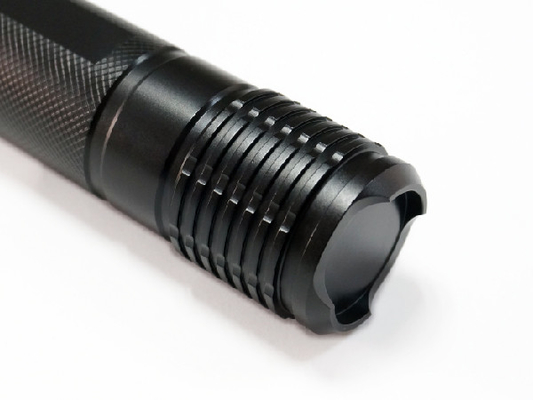 La linterna de la aplicación de ley de A6063 Atex llevó alto color del negro del lumen de la antorcha