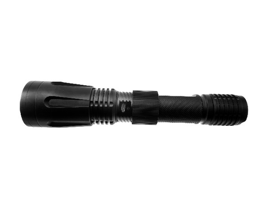 Grado militar recargable de la linterna de LED 500LM 6W del EDC con la lente plana