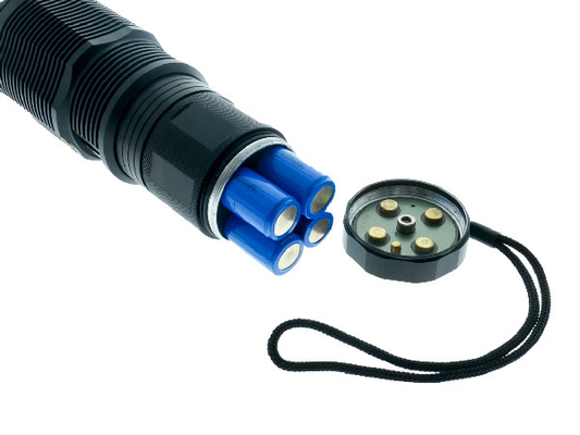 La antorcha llevada más brillante de 4 x 18650 trípodes, linterna llevada táctica recargable