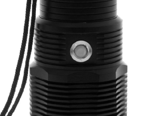 Material recargable de la aleación de aluminio del bulbo de la linterna de LED XHP 50 del ion de Li del disipador de calor