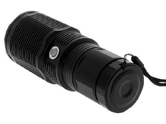 Baterías recargables de la linterna de LED 4 brillantes extremos * 18650 del alto rendimiento