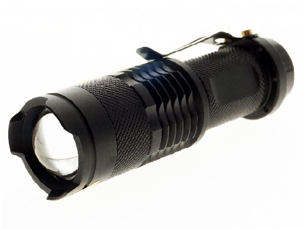 Lumen práctico IPX4 de la linterna de LED 200 del AA EDC del tamaño 10 horas de tiempo de ejecución ligero