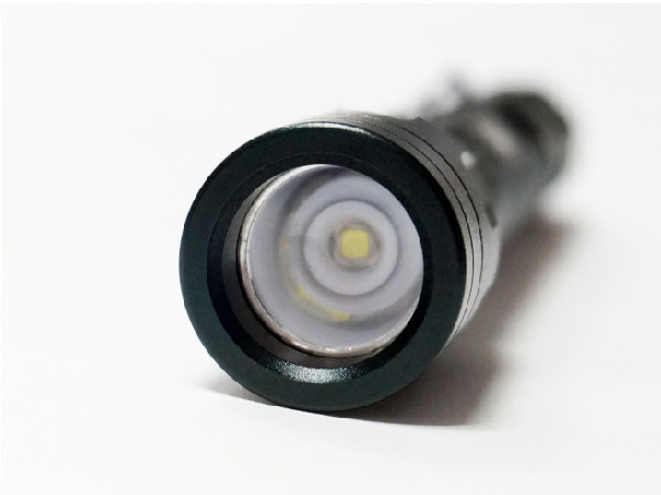 tipo plano grabado 2aaa material de la lente de la linterna de la pluma del LED del cuerpo de la aleación de aluminio